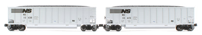 106-4634 Bethgon Coalporter Wagon Set (8) Norfolk Southern