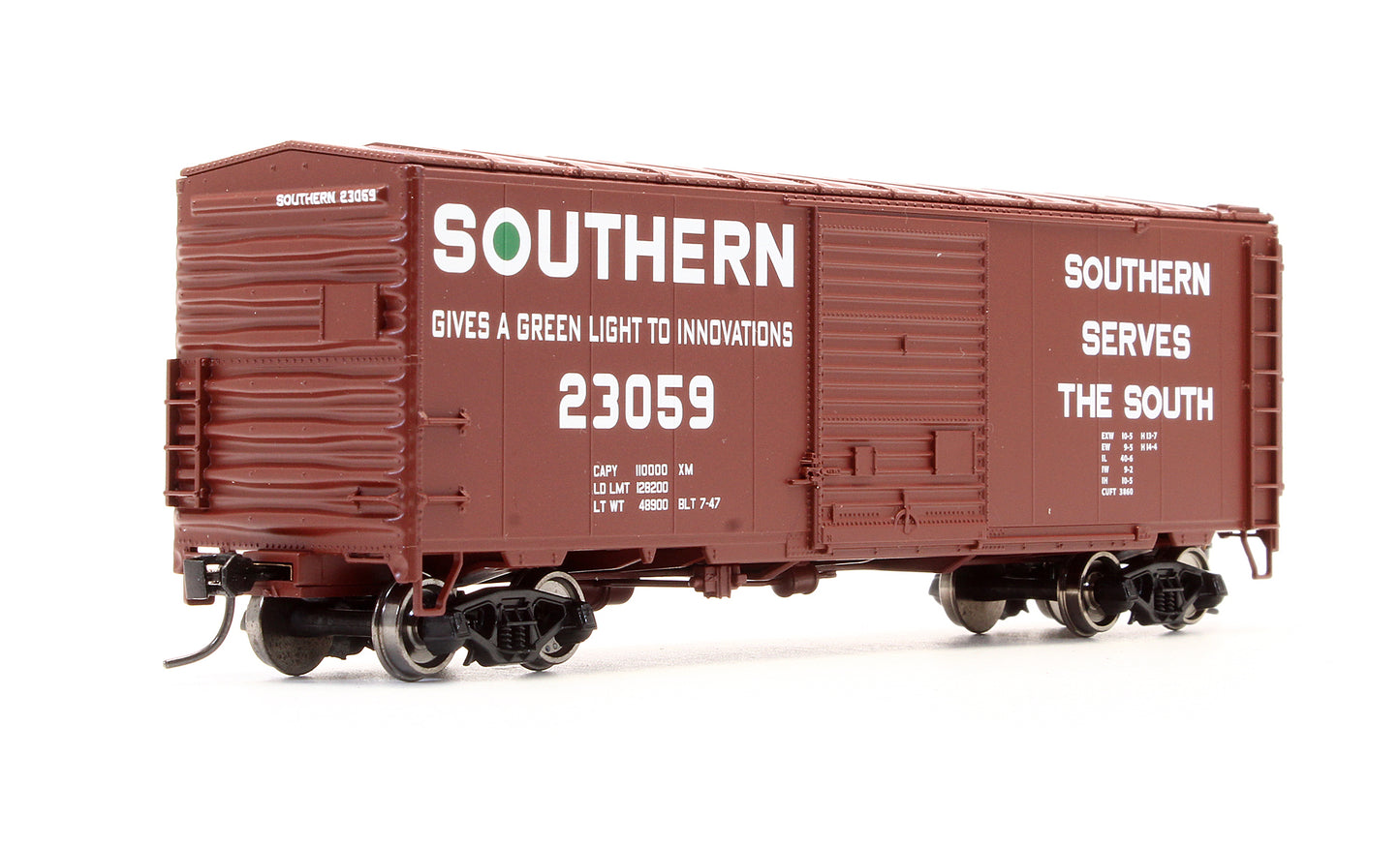 Pre-Owned 910-45024 40' ACF Moderized Welded Box Car Southern - Road #23059