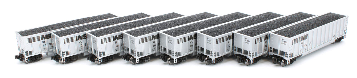 106-4634 Bethgon Coalporter Wagon Set (8) Norfolk Southern