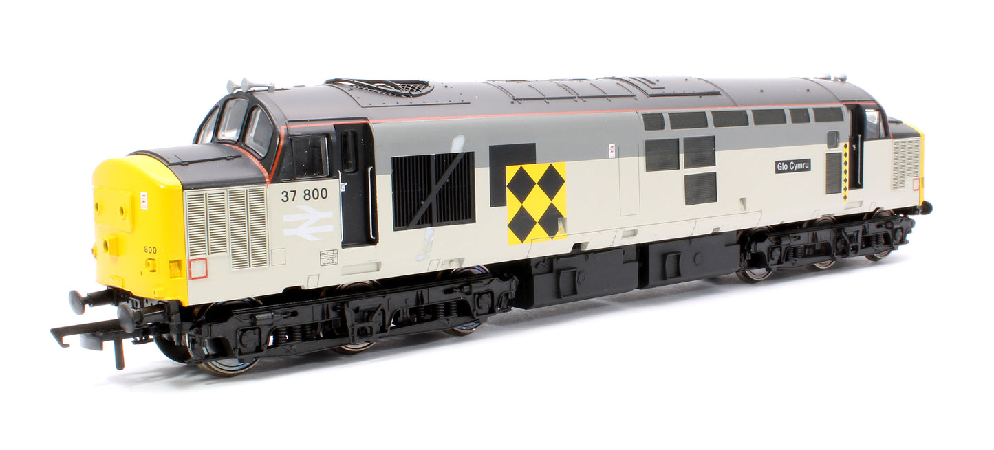 Pre-Owned Class 37 Railfreight Coal 'Glo Cymru' No.37800 Diesel Locomotive - DCC Sound