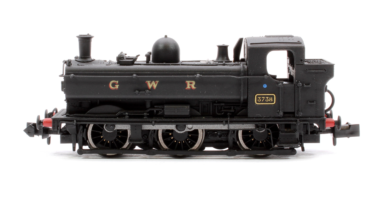 GWR 57xx 0-6-0 Pannier 3738 GWR Black Lettered GWR - DCC Fitted