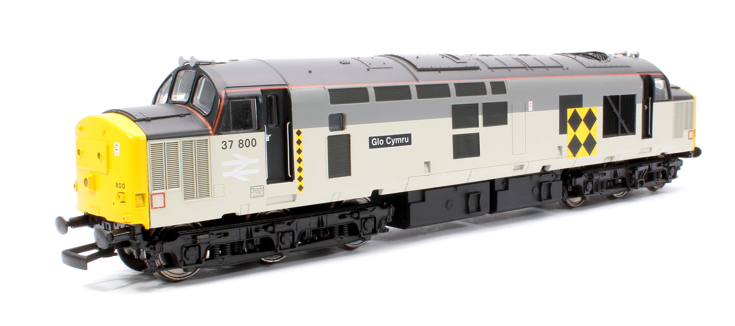 Pre-Owned Class 37 Railfreight Coal 'Glo Cymru' No.37800 Diesel Locomotive - DCC Sound