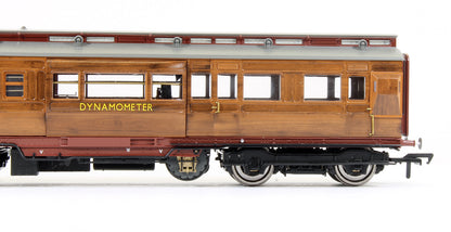 Pre-Owned LNER Dynamometer Car No. E905202 in British Railways faux teak finish with BR Gill Sans lettering
