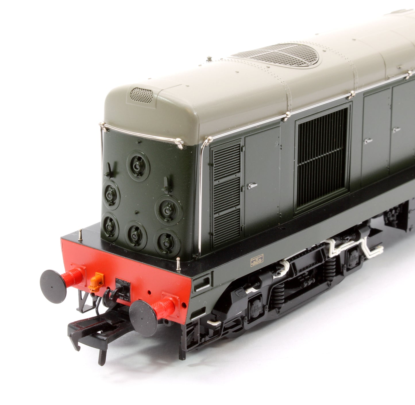 Class 20/0 Disc Headcode & Tablet Catcher D8032 BR Green (Late Crest) Diesel Locomotive - Sound Fitted