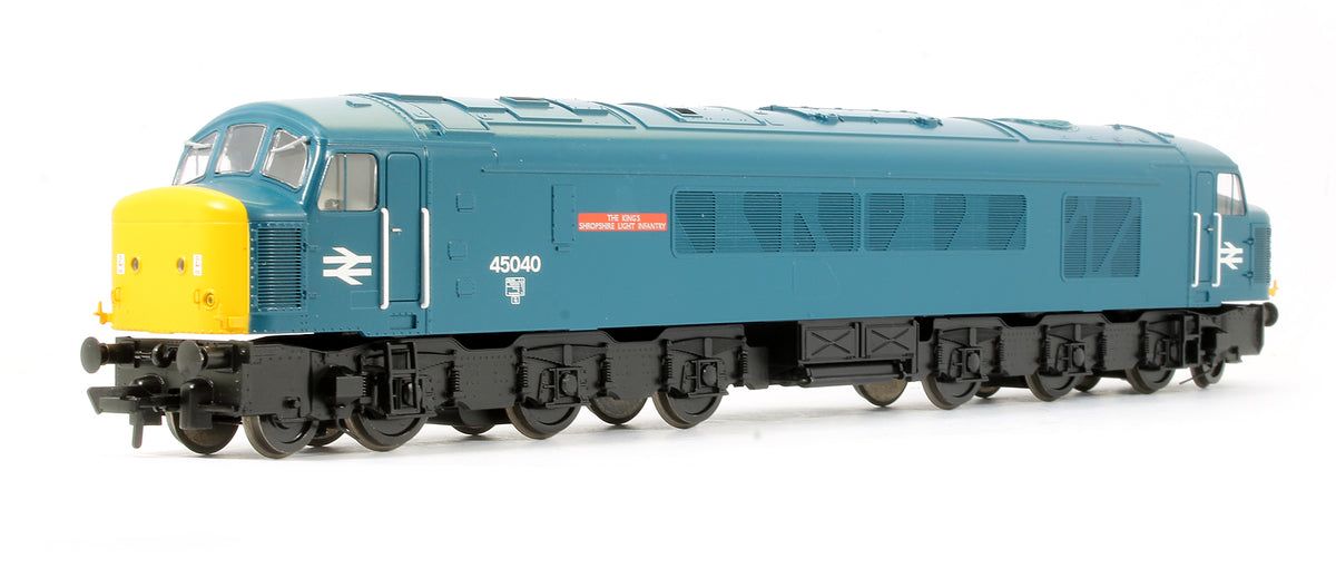 Pre-Owned Class 45/0 45040 'The King's Shropshire Light Infantry' BR Blue Diesel Locomotive *Regional Exclusive* (DCC Sound Fitted)