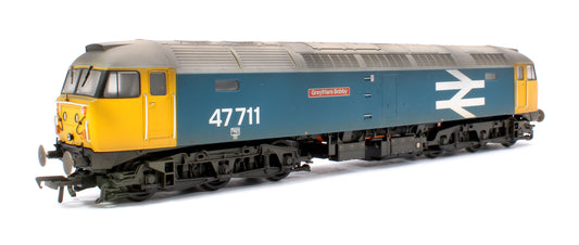 Pre-Owned Class 47/7 47711 'Greyfriars Bobby' BR Blue (Large Logo) Diesel Locomotive - Weathered