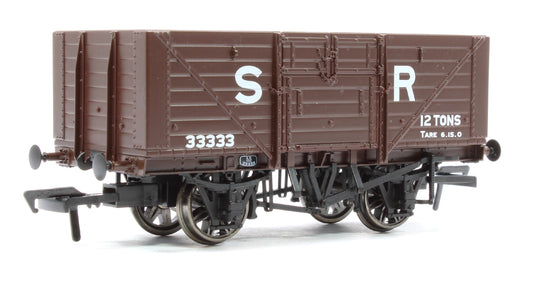 Southern Railway 8 Plank Open Wagon D1379 No.33333, SR Brown (Pre-1936)