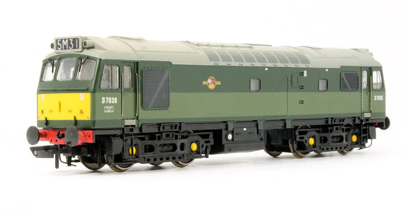 Pre-Owned Class 25/3 'D7638' BR Two Tone Green Diesel Locomotive (DCC Sound Fitted)