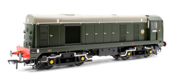Class 20/0 Disc Headcode & Tablet Catcher D8102 BR Green (Roundel) Diesel Locomotive