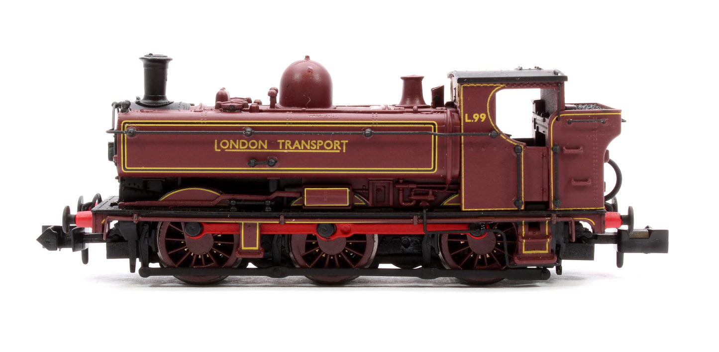 GWR 57xx 0-6-0 Pannier L99 London Transport Red - DCC Fitted