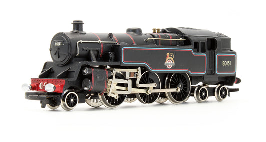 Pre-Owned BR Lined Black 2-6-4 Standard Tank '80151' Steam Locomotive