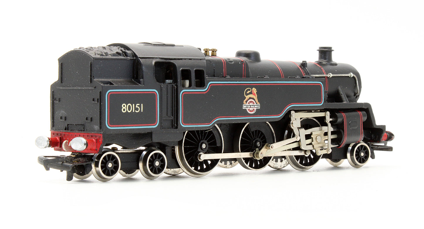 Pre-Owned W2279/5P BR Lined Black 2-6-4 Standard Tank '80151' Steam Locomotive