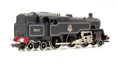 Pre-Owned W2279/5P BR Lined Black 2-6-4 Standard Tank '80151' Steam Locomotive