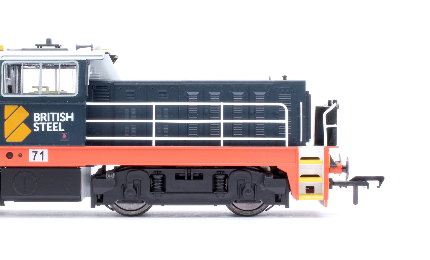 Hunslet Bo-Bo in British Steel Blue No.71 Diesel Locomotive - DCC Sound