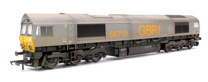 Pre-Owned Class 66 Co-Co GBRf No.66748 Diesel Locomotive - Weathered & DCC Fitted