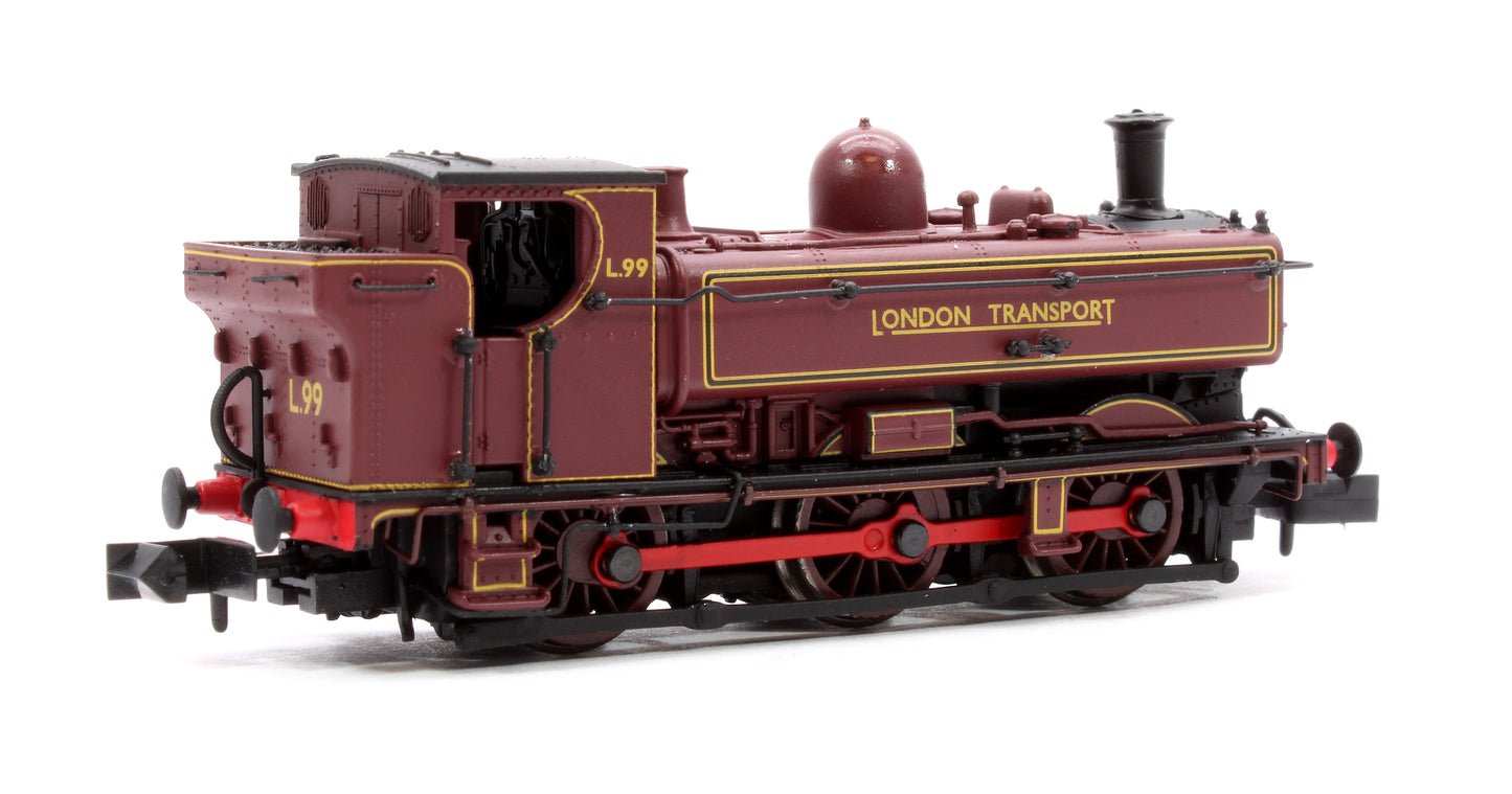 GWR 57xx 0-6-0 Pannier L99 London Transport Red - DCC Fitted