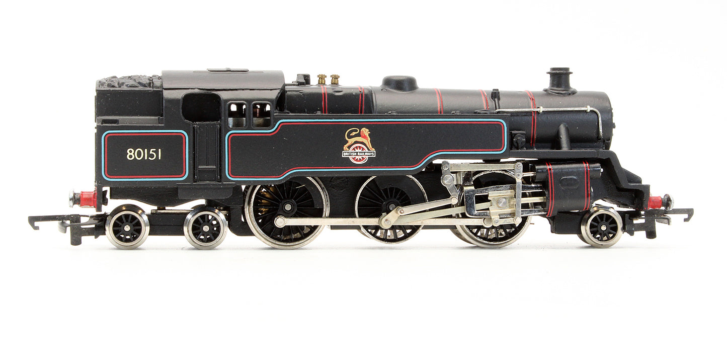 Pre-Owned W2279/5P BR Lined Black 2-6-4 Standard Tank '80151' Steam Locomotive