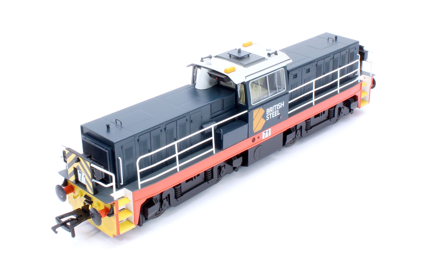 Hunslet Bo-Bo in British Steel Blue No.71 Diesel Locomotive - DCC Sound