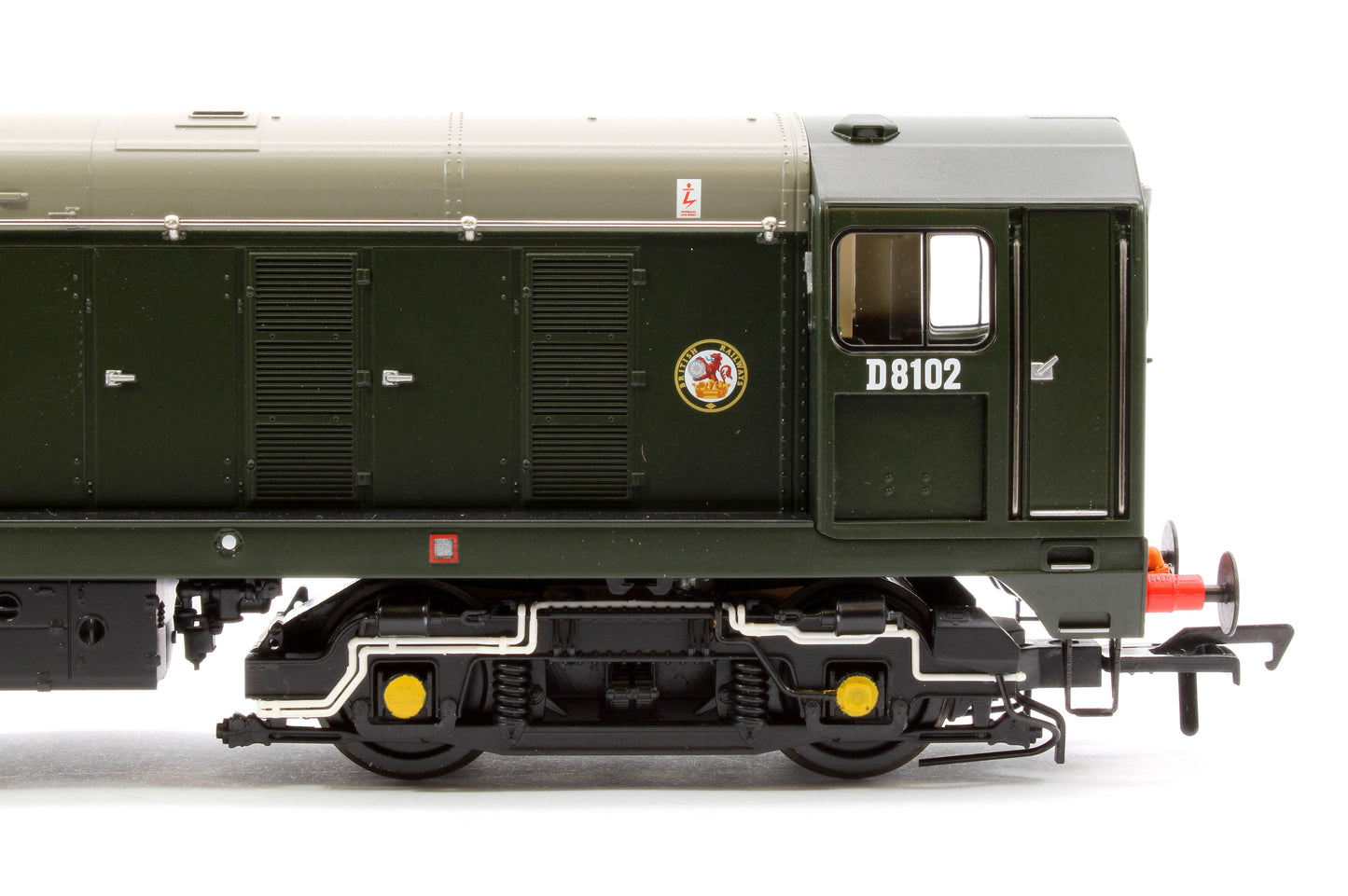 Class 20/0 Disc Headcode & Tablet Catcher D8102 BR Green (Roundel) Diesel Locomotive