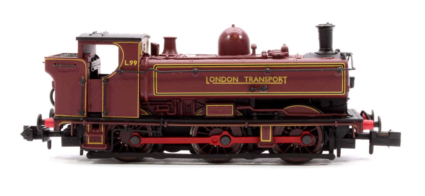 GWR 57xx 0-6-0 Pannier L99 London Transport Red - DCC Fitted