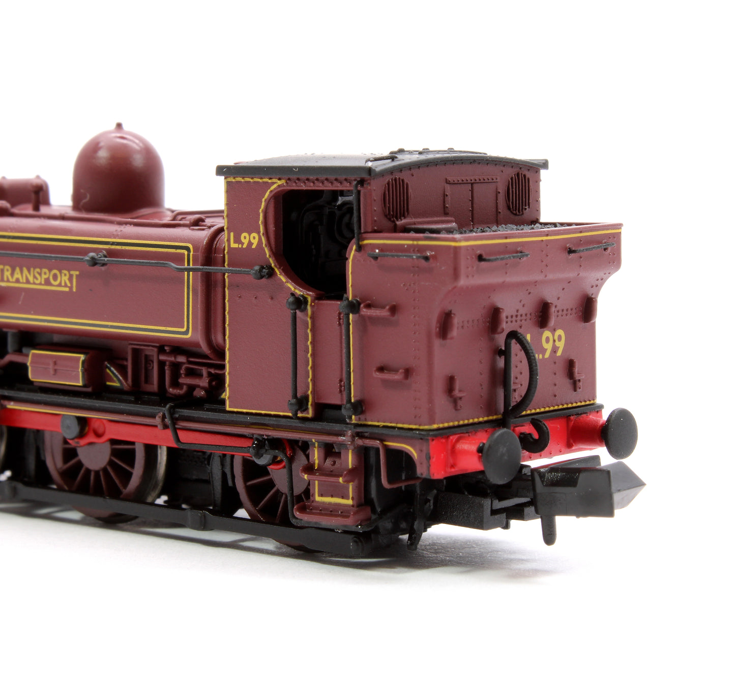 GWR 57xx 0-6-0 Pannier L99 London Transport Red - DCC Fitted