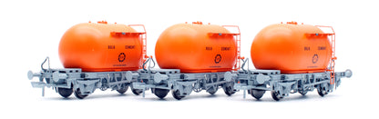 CIE Bulk Cement Wagon - Orange - Pack 1