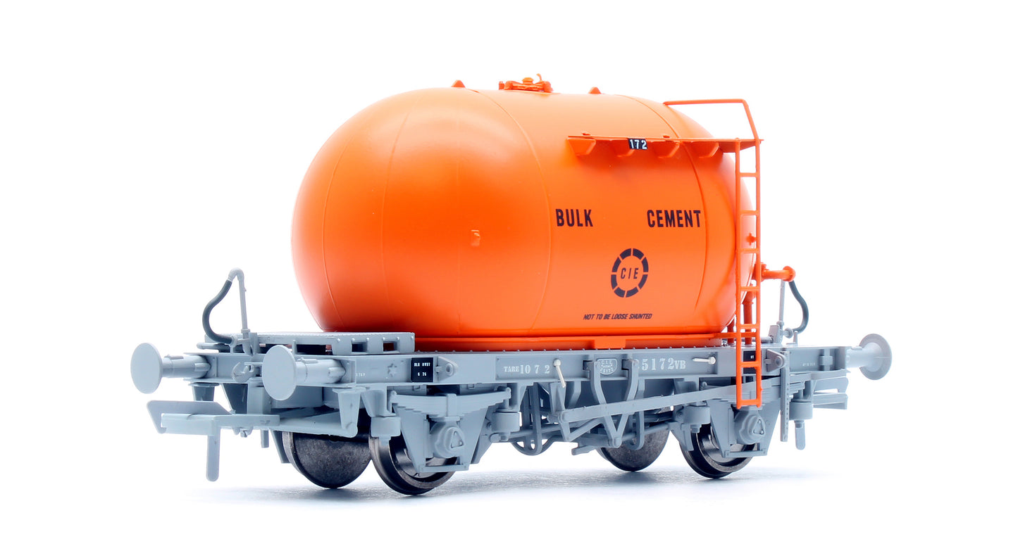 CIE Bulk Cement Wagon - Orange - Pack 1