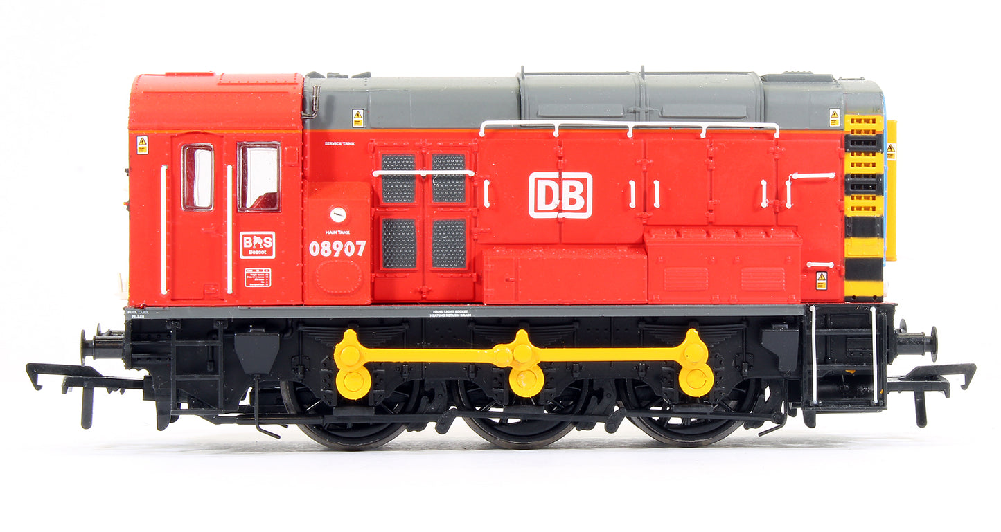 Pre-Owned 32-119 Class 08907 DB Schenker Diesel Shunter Locomotive