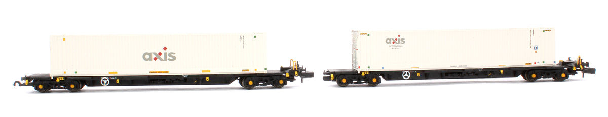 Pre-Owned Intermodal Bogie Wagon with 45' Containers 'Axis'