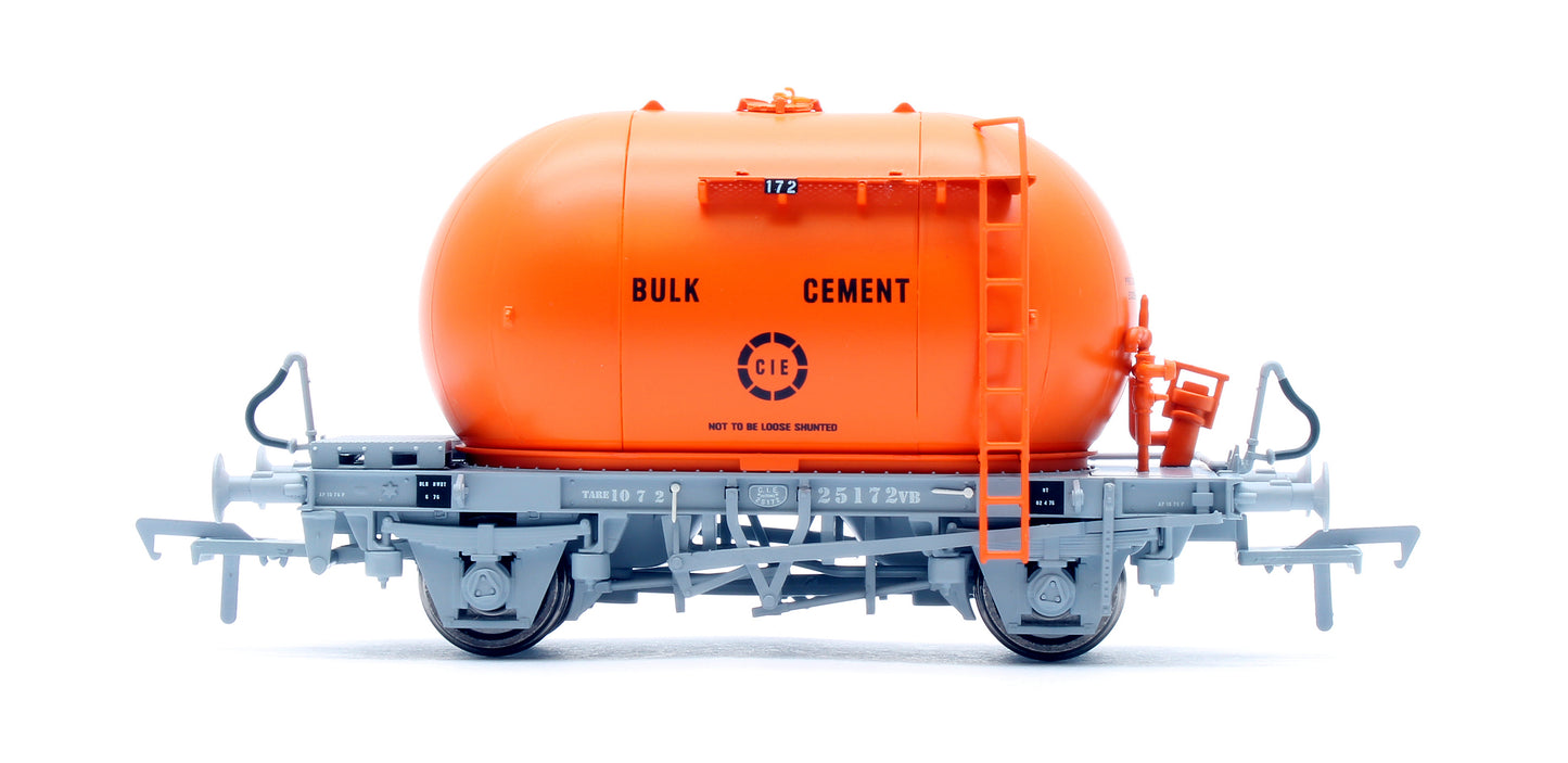 CIE Bulk Cement Wagon - Orange - Pack 1
