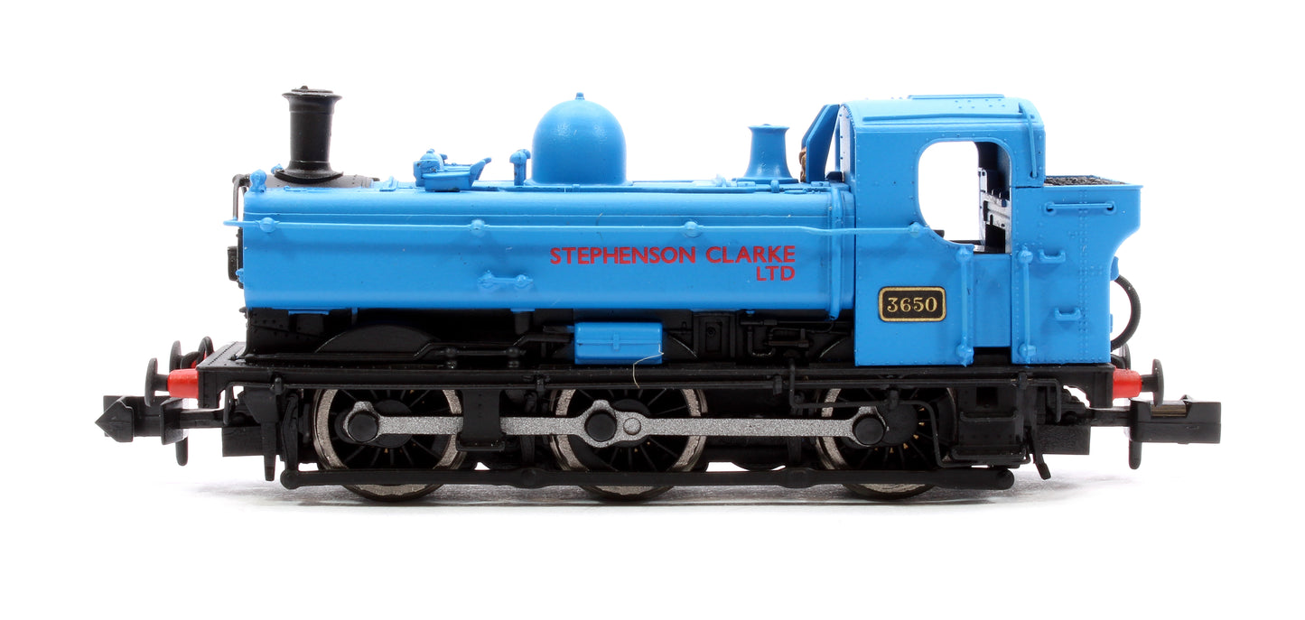 GWR 57xx 0-6-0 Pannier 3650 Stephenson Clarke Blue - DCC Fitted