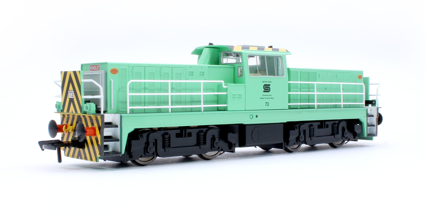 Hunslet Bo-Bo in Delivery Green No.73 Diesel Locomotive - DCC Fitted