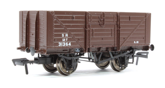 Southern Railway 8 Plank Open Wagon D1379 No.31364, SR Brown (Post-1936)