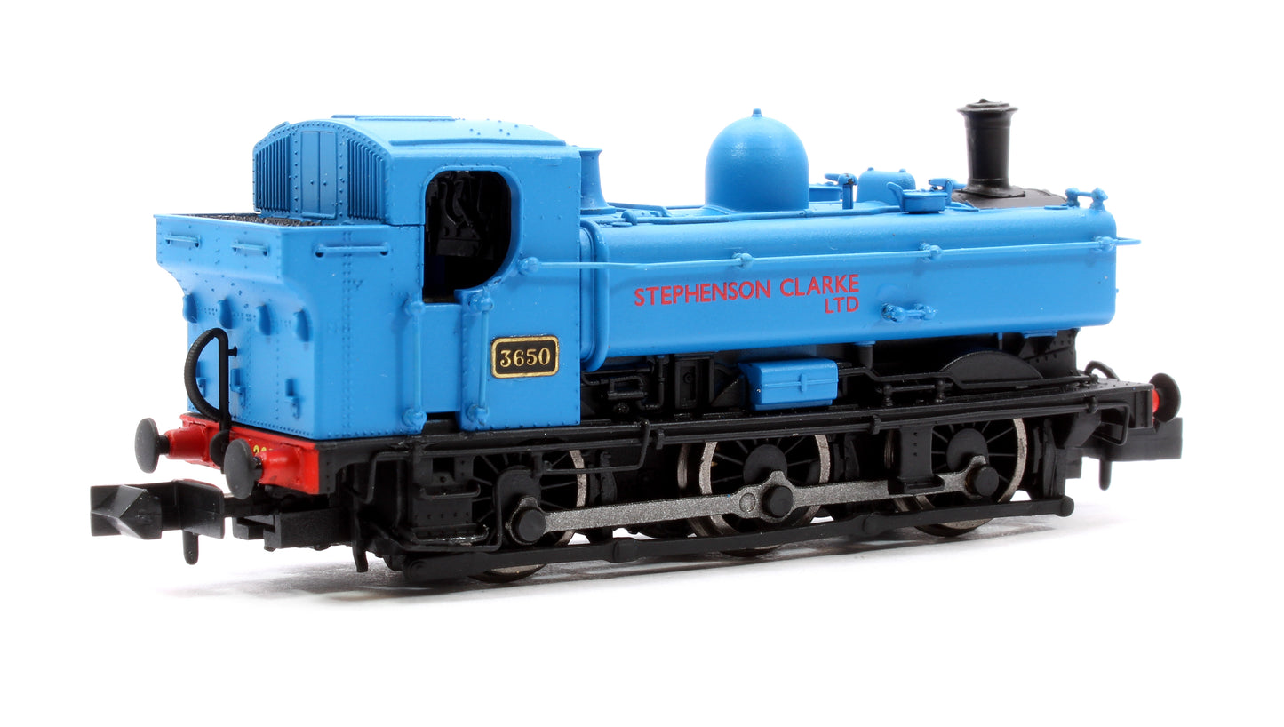 GWR 57xx 0-6-0 Pannier 3650 Stephenson Clarke Blue - DCC Fitted