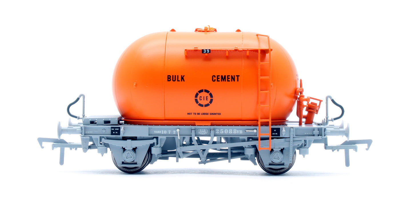CIE Bulk Cement Wagon - Orange - Pack 1
