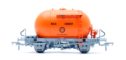 CIE Bulk Cement Wagon - Orange - Pack 1
