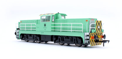Hunslet Bo-Bo in Delivery Green No.73 Diesel Locomotive - DCC Fitted
