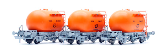 CIE Bulk Cement Wagon - Orange - Pack 2