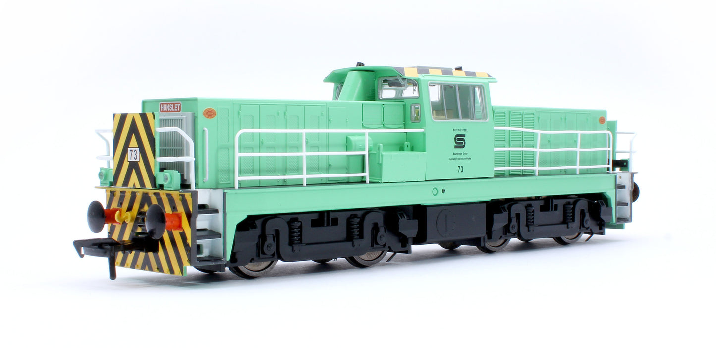 Hunslet Bo-Bo in Delivery Green No.73 Diesel Locomotive - DCC Sound