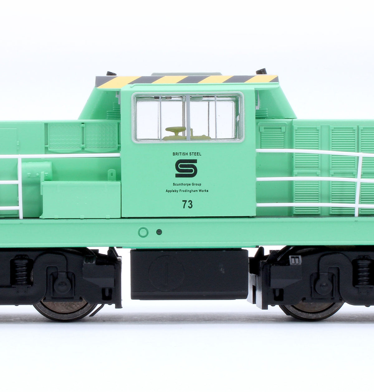 KRM-HUN-OO-R-73 Pre-Owned Hunslet Bo-Bo in Delivery Green No.73 Diesel Locomotive