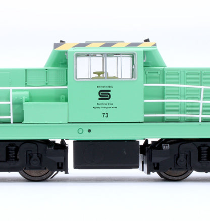 KRM-HUN-OO-R-73 Pre-Owned Hunslet Bo-Bo in Delivery Green No.73 Diesel Locomotive