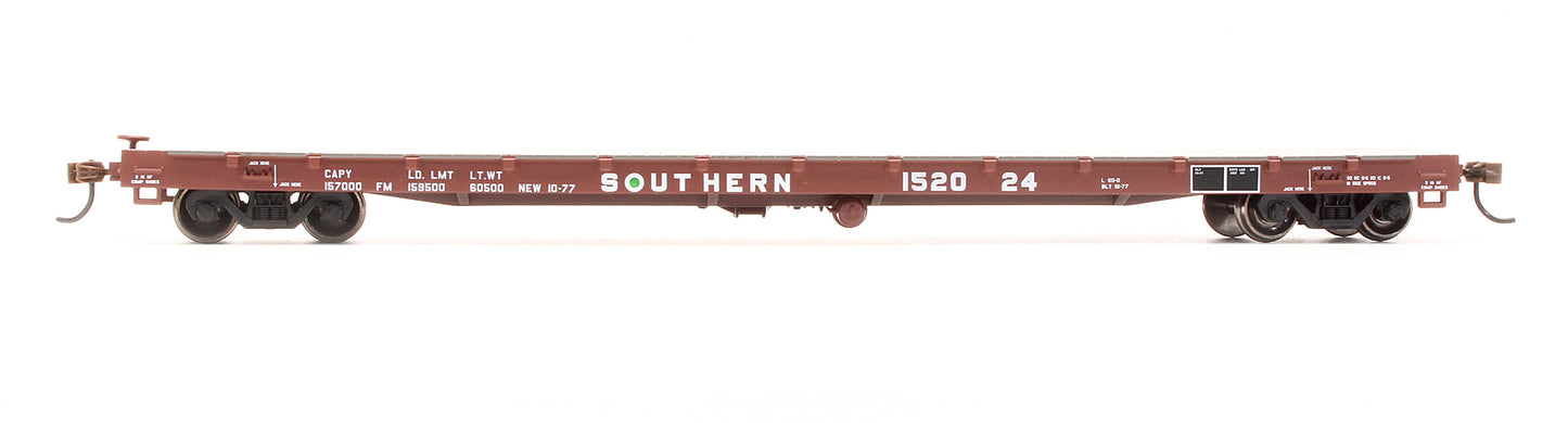 Pre-Owned ATH92682 Southern Railway 60' Flat Car - Road #152024