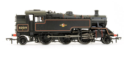 Pre-Owned BR Standard Class 3MT 82019 BR Lined Black Late Crest Steam Locomotive