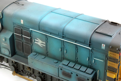 Class 09 022 BR Blue Diesel Shunter Locomotive - Heavily Weathered