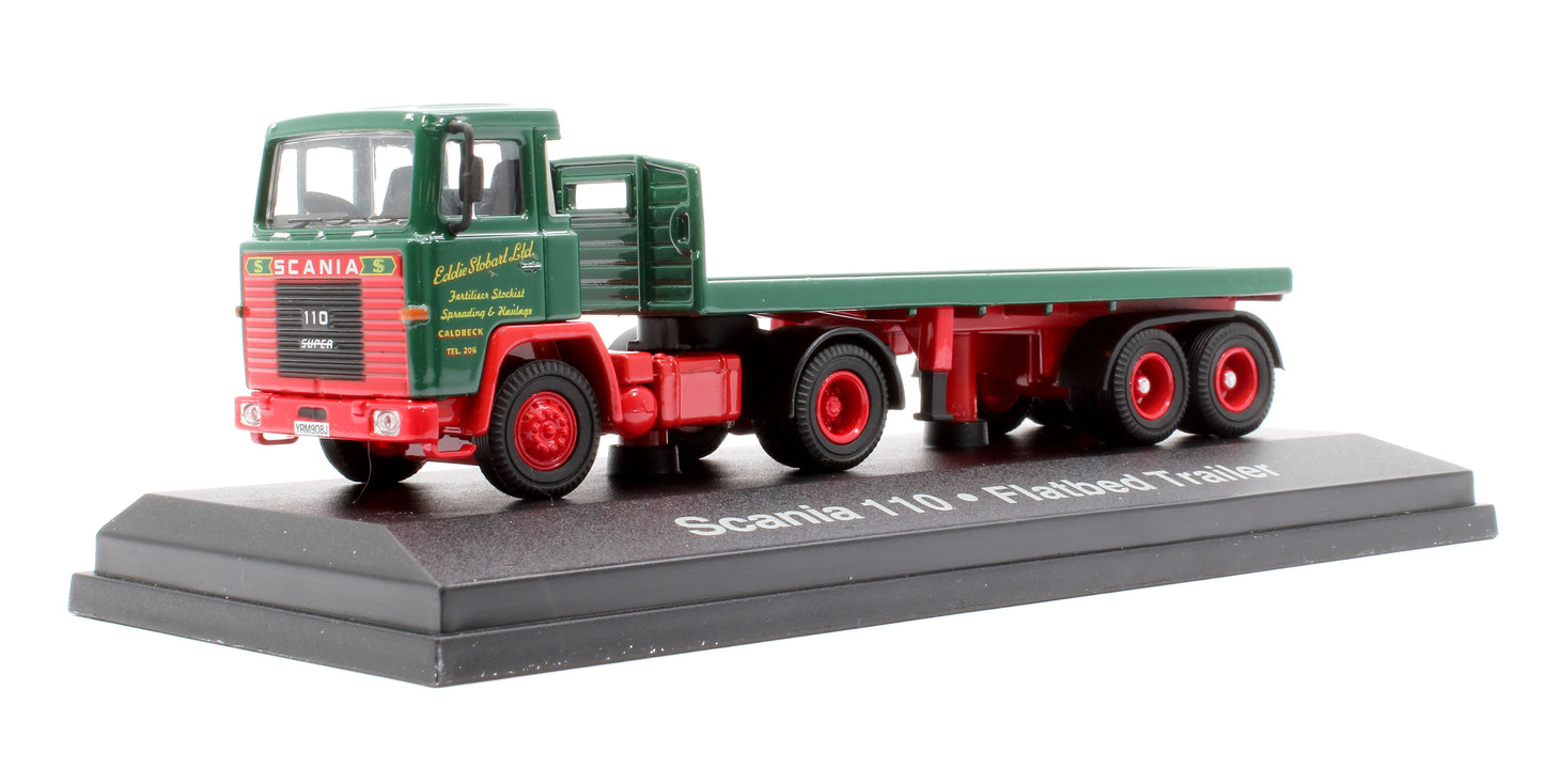 Eddie Stobart Scania 110 Flatbed Trailer