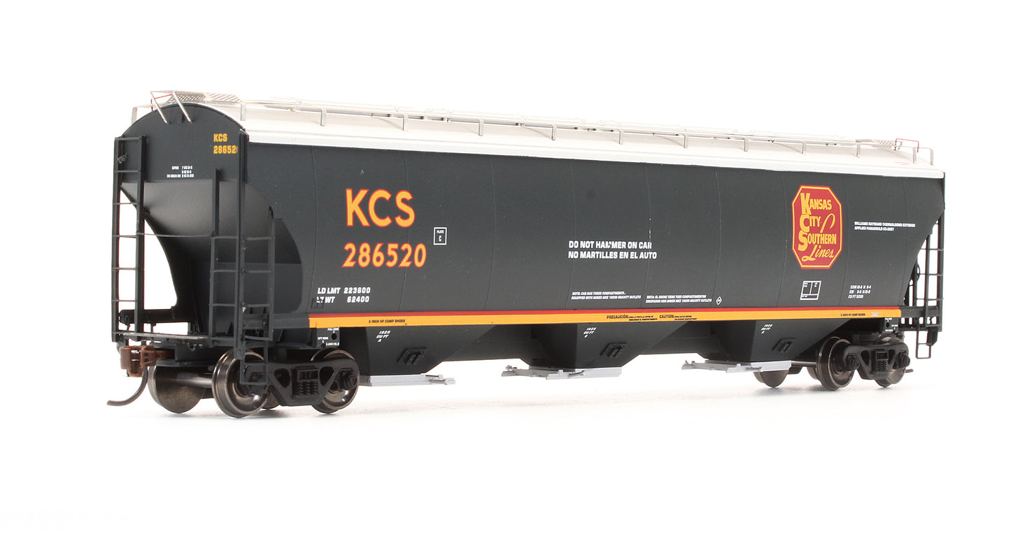 Pre-Owned ATH89624 Kansas City Southern Trinity Covered Hopper KCS - Road #286520