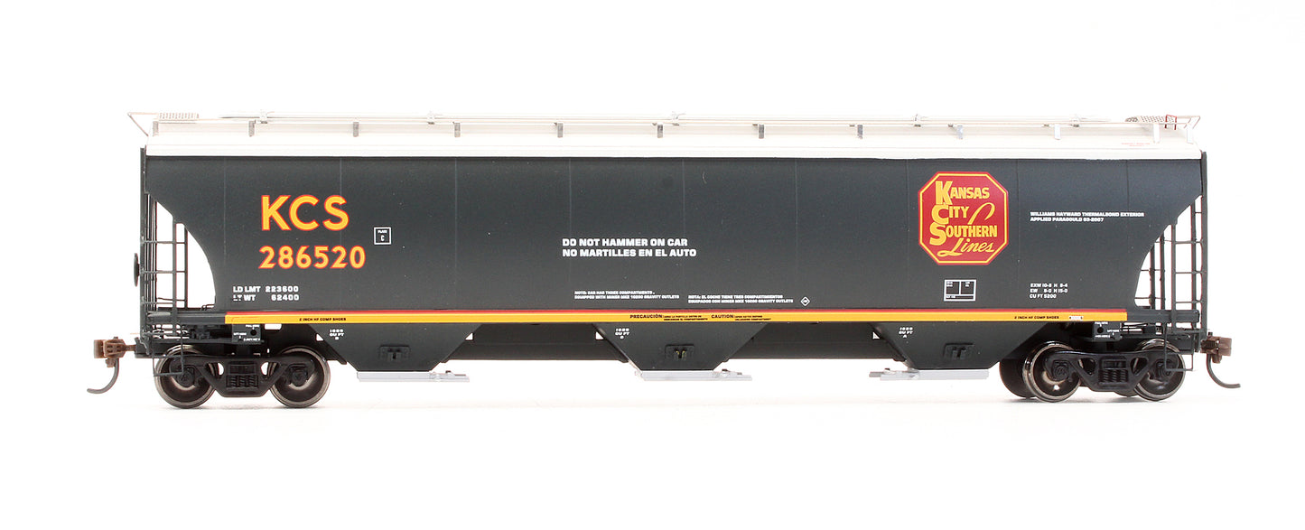 Pre-Owned ATH89624 Kansas City Southern Trinity Covered Hopper KCS - Road #286520