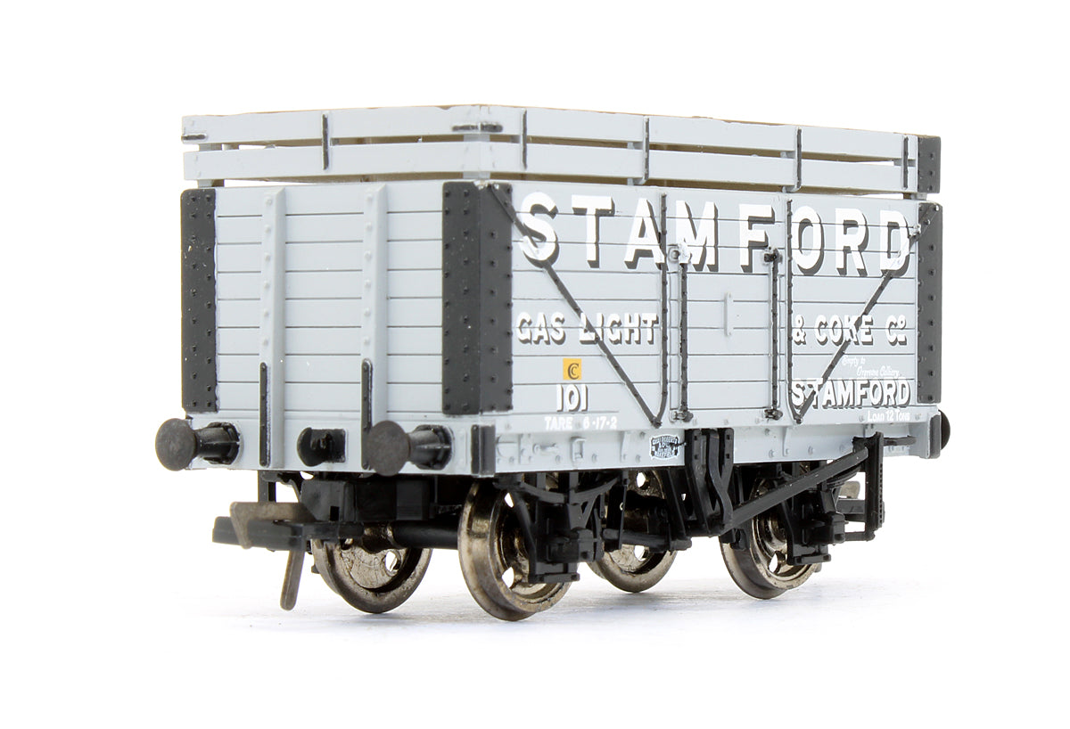 Pre-Owned 8 Plank Wagon With Coke Rail 'Stamford Gas & Light'