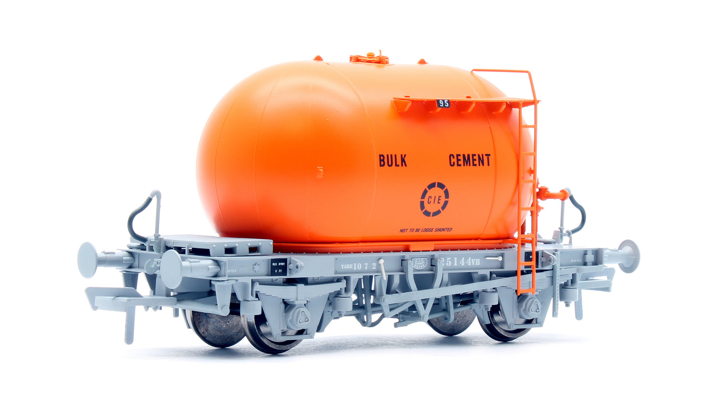 CIE Bulk Cement Wagon - Orange - Pack 3