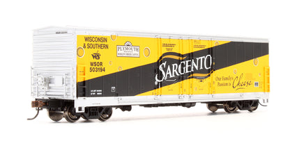 Pre-Owned ATH91286 Wisconsin & Southern / Sargento 50' Double Plug Door Box Car - Road #503194